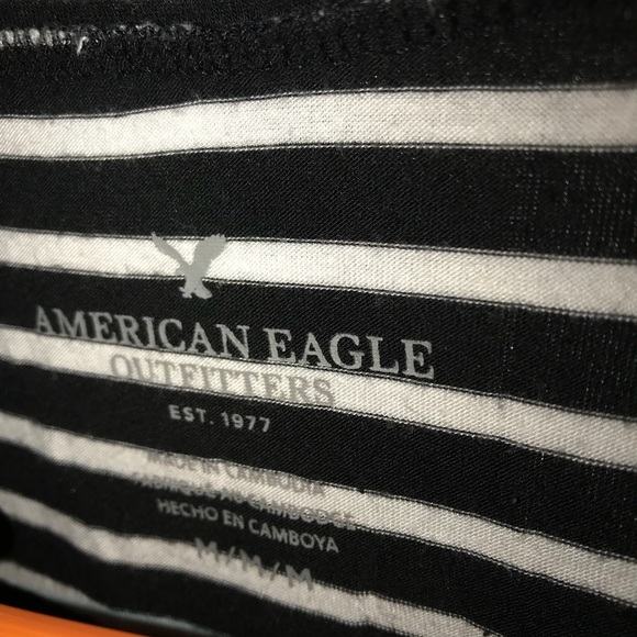 Striped American Eagle Tee - Picture 2 of 3